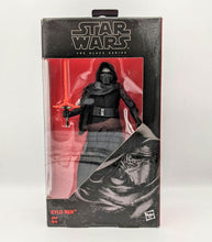 Load image into Gallery viewer, Star Wars The Black Series Kylo Ren 6-inch action figure in display box with accessories.
