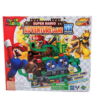Load image into Gallery viewer, Super Mario Adventure Game DX Deluxe box with Bowser's Castle theme.

