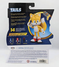 Load image into Gallery viewer, Sonic The Hedgehog 2 The Movie Tails 4 Inch Figure back of pack

