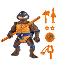 Load image into Gallery viewer, Teenage Mutant Ninja Turtles Classic Donatello action figure with weapons and articulation.
